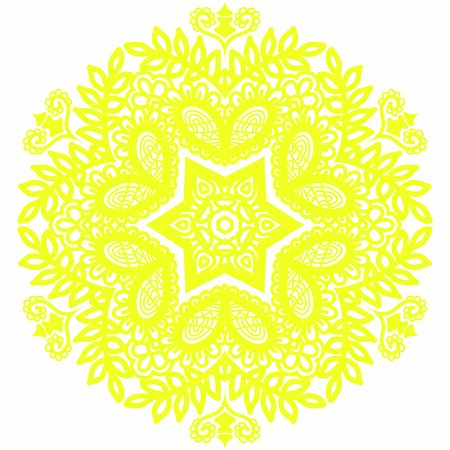 Hindi Mandala Vector Art Pattern Designのイラスト素材