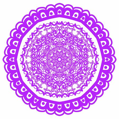 Hindi Mandala Vector Art Pattern Designのイラスト素材