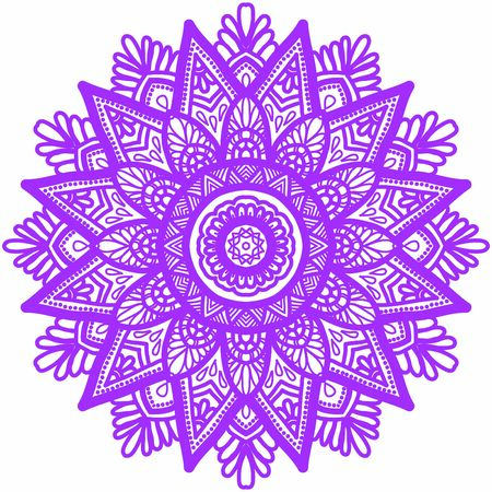 Hindi Mandala Vector Art Pattern Designのイラスト素材