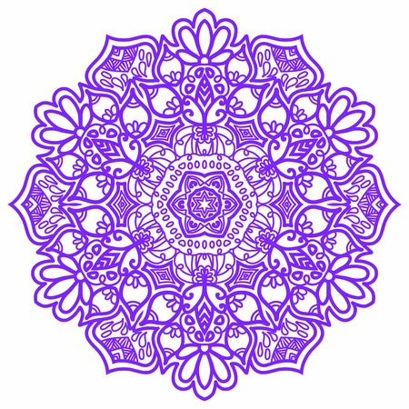 Hindi Mandala Vector Art Pattern Designのイラスト素材
