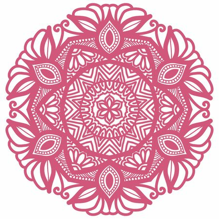 Hindi Mandala Vector Art Pattern Designのイラスト素材