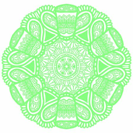 Hindi Mandala Vector Art Pattern Designのイラスト素材