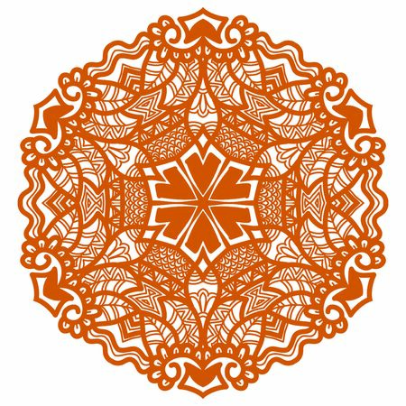 Hindi Mandala Vector Art Pattern Designのイラスト素材