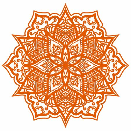 Hindi Mandala Vector Art Pattern Designのイラスト素材