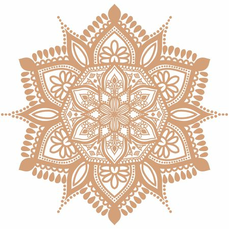Hindi Mandala Vector Art Pattern Designのイラスト素材