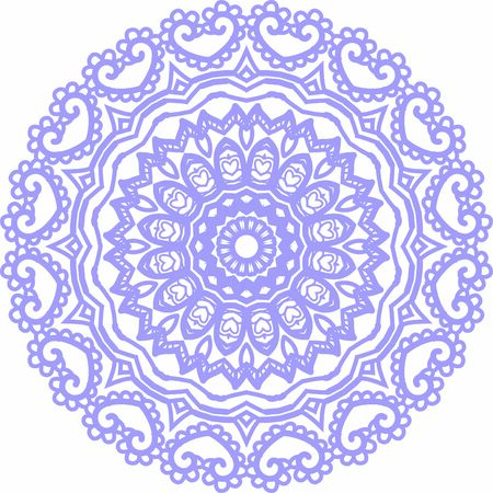 Hindi Mandala Vector Art Pattern Designのイラスト素材