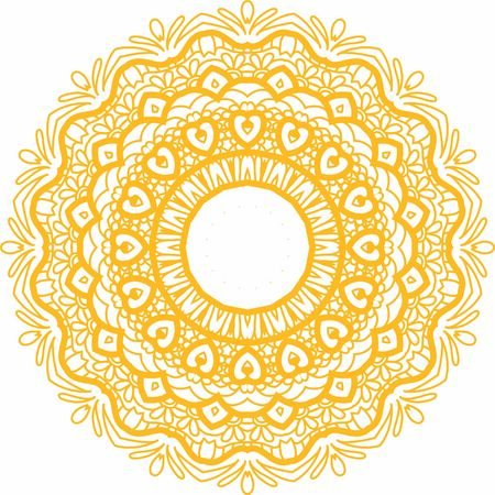 Hindi Mandala Vector Art Pattern Designのイラスト素材
