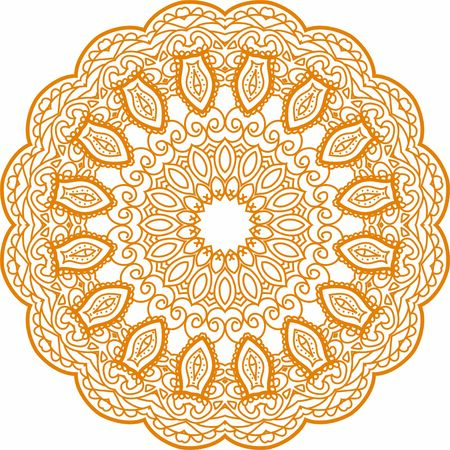 Hindi Mandala Vector Art Pattern Designのイラスト素材