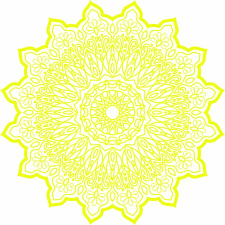 Hindi Mandala Vector Art Pattern Designのイラスト素材