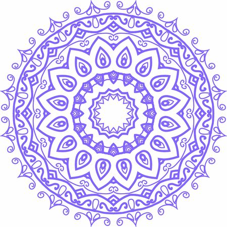 Hindi Mandala Vector Art Pattern Designのイラスト素材