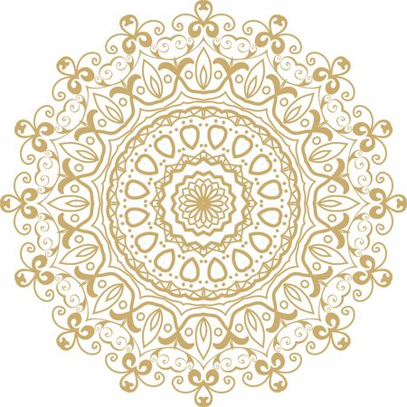 Hindi Mandala Vector Art Pattern Designのイラスト素材
