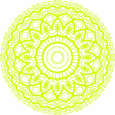 Hindi Mandala Vector Art Pattern Designのイラスト素材