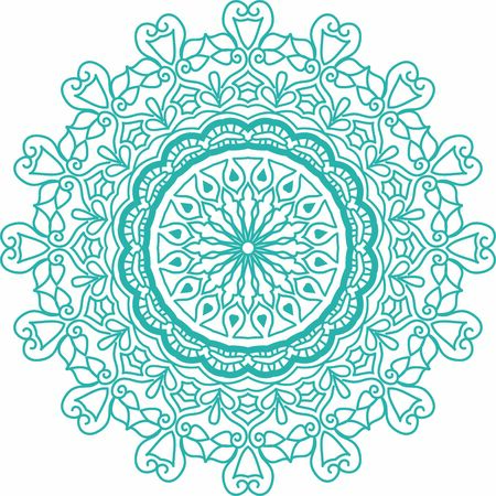 Hindi Mandala Vector Art Pattern Designのイラスト素材