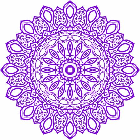 Hindi Mandala Vector Art Pattern Designのイラスト素材