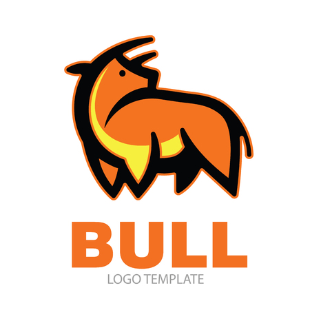 Colorful stylized drawing of stand powerful golden bullのイラスト素材