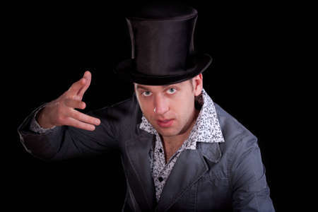 Serious manの写真素材