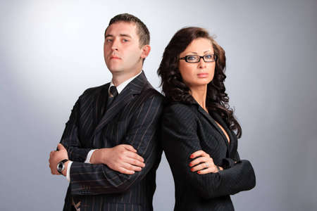 Two Business Partnersの写真素材