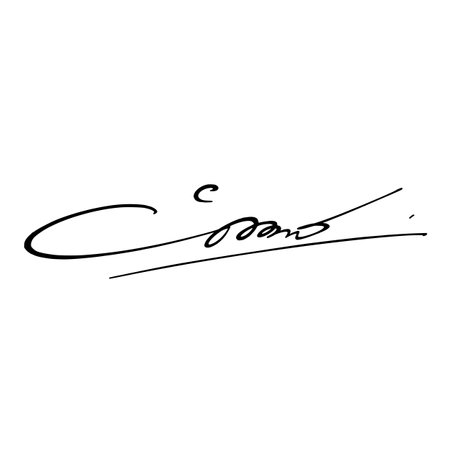 Hand drawn lettering. Ink illustration. Modern brush calligraphy. Isolated on white background. Good day.のイラスト素材