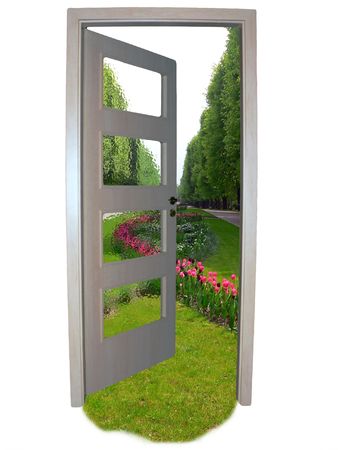 Door to freedomの写真素材