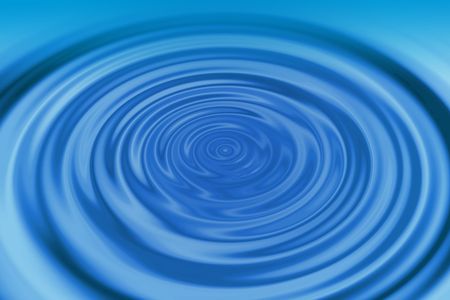 Clear water ripplesの写真素材