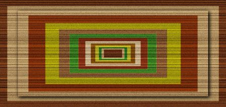 Abstract geometric retro pictureの写真素材