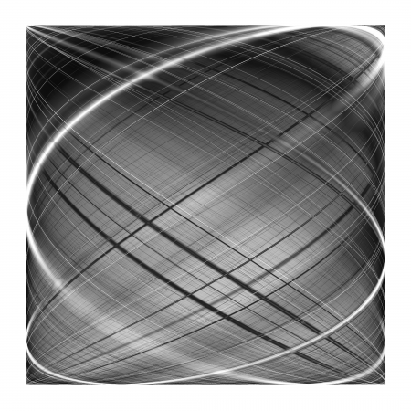 Black and white illustration of abstract background. Beautiful curves image masks for your project, poster or any graphic design.の写真素材