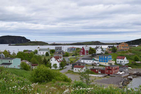 Newfoundlandâs scenic east coastの写真素材