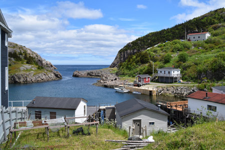 Newfoundlandâs scenic east coastの写真素材
