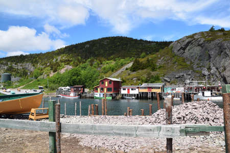 Newfoundlandâs scenic east coastの写真素材