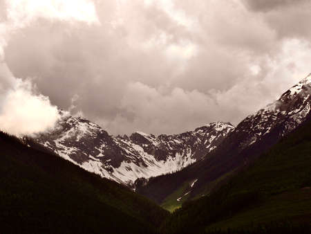 Scenic view of the Canadian Rockies