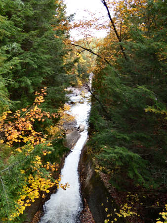 Fort Coulonge during the fall season
