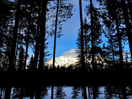 Sunset in Banff National Park