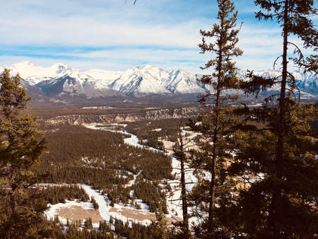 The Bow valley from Tunnel mountain