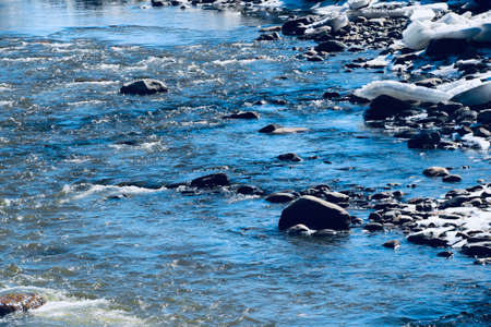 The Road of Summits in southern Quebecの写真素材