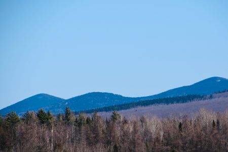 The Road of Summits in southern Quebecの写真素材