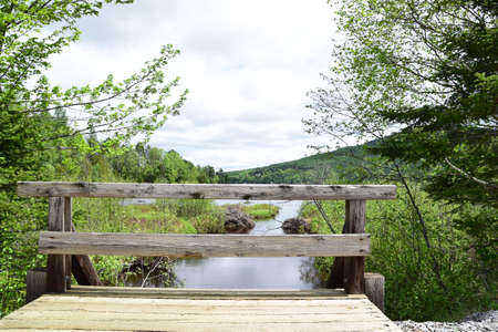 Lake Archambault in Mont-Tremblant provincial park in Quebec