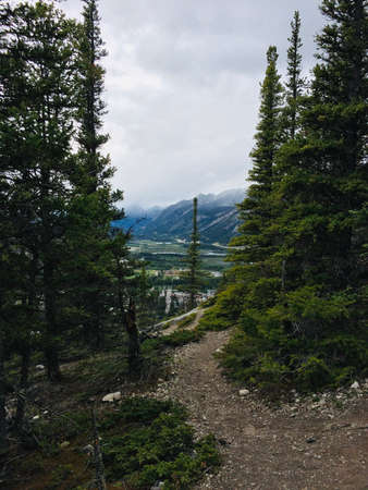 Banff & Mount Rundle spine amid spectacular scenery
