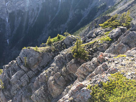 Banff National Park from an amazing viewpointの写真素材