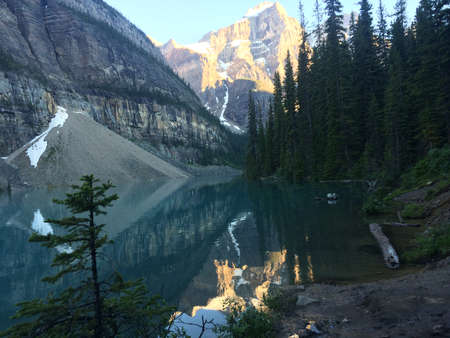 Lake Moraine area in Banff National Park