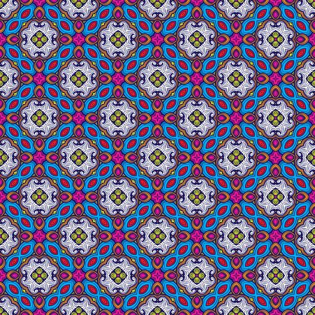Seamless Abstract Pattern Arabesque Geometric Illustration Background. Arabic, Portugal, Persian...