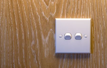 Modern light switchの写真素材