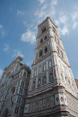 Architectural details of Cathedral of Santa Maria del Fiore Cathedral of Florence. Italy Europeの写真素材
