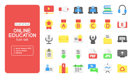 Set of work from home icons with line style and vector based. It can use for your business or others. it contains computer icons, ideas, delivery, laptop, wifi and more.のイラスト素材