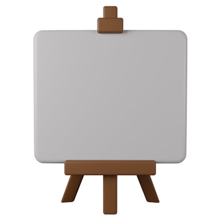 A 3d canvas illustration or icon, It can use for web, app and more.の写真素材