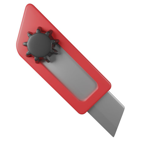 A 3d cutter illustration or icon, It can use for web, app and more.の写真素材