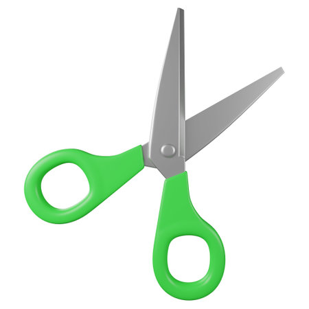 A 3d scissors illustration or icon, It can use for web, app and more.の写真素材