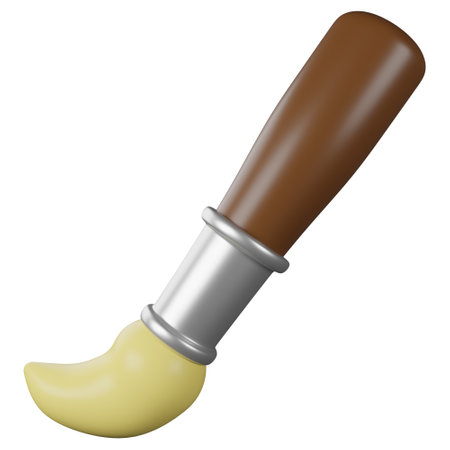 A 3d brush illustration or icon, It can use for web, app and more.の写真素材