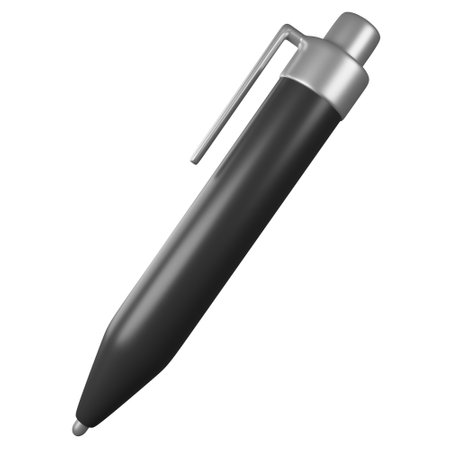 A 3d pen illustration or icon, It can use for web, app and more.の写真素材
