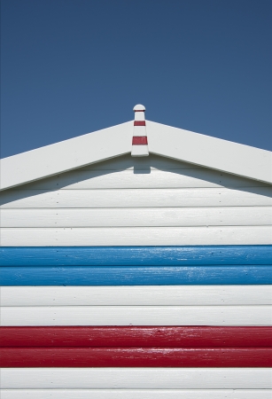 Beach Hut Detailの写真素材