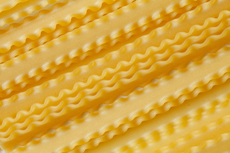Close up photograph of some dry pastaの写真素材